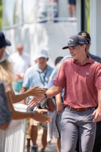 One of the youngest players to compete in a PGA TOUR event, Blades Brown.