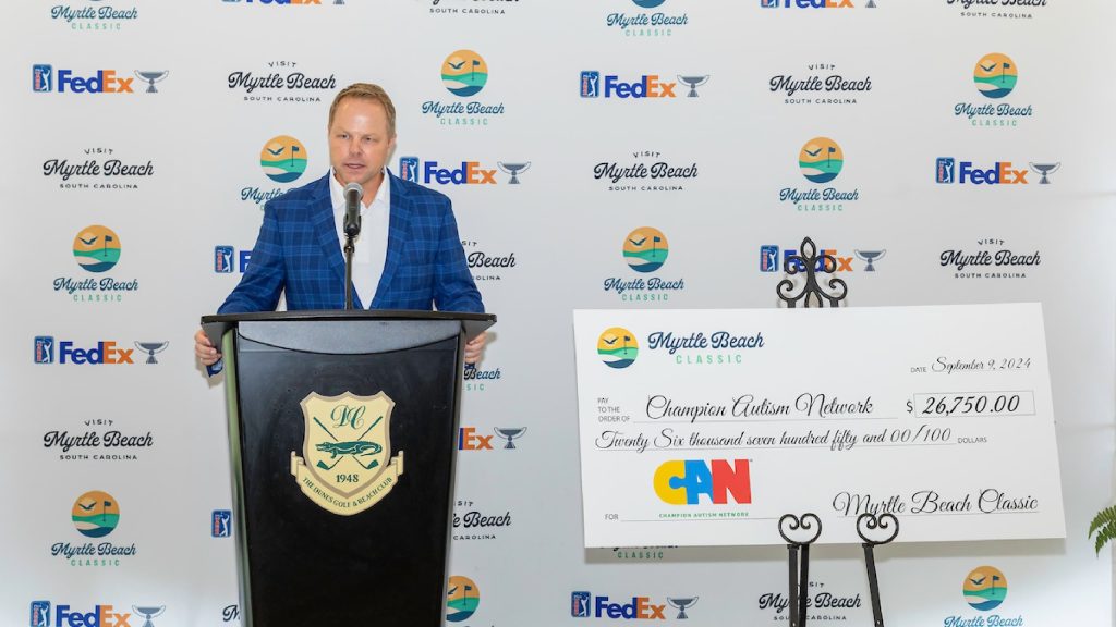 Benefiting Local Charities In 2024 Recognized By Myrtle Beach Classic